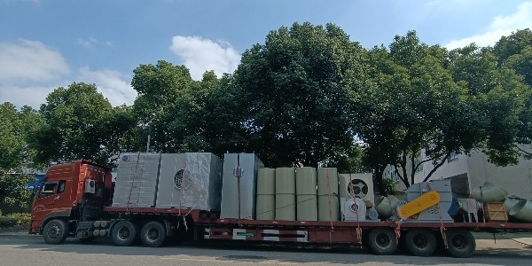 秋高氣爽，耀先環境沸石轉輪+rto設備發貨嘍